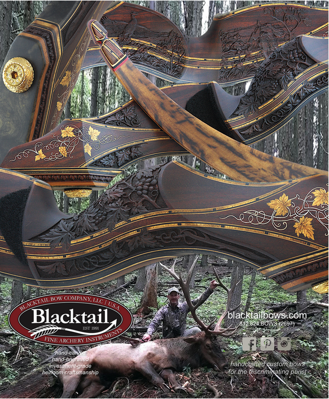 Blacktail Bows beautiful carved recurve bows