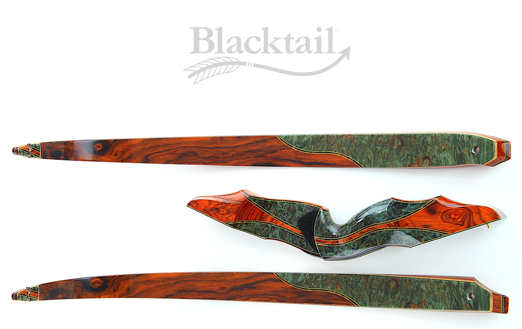 Most beautiful recurve bows Blacktail traditional archery bows