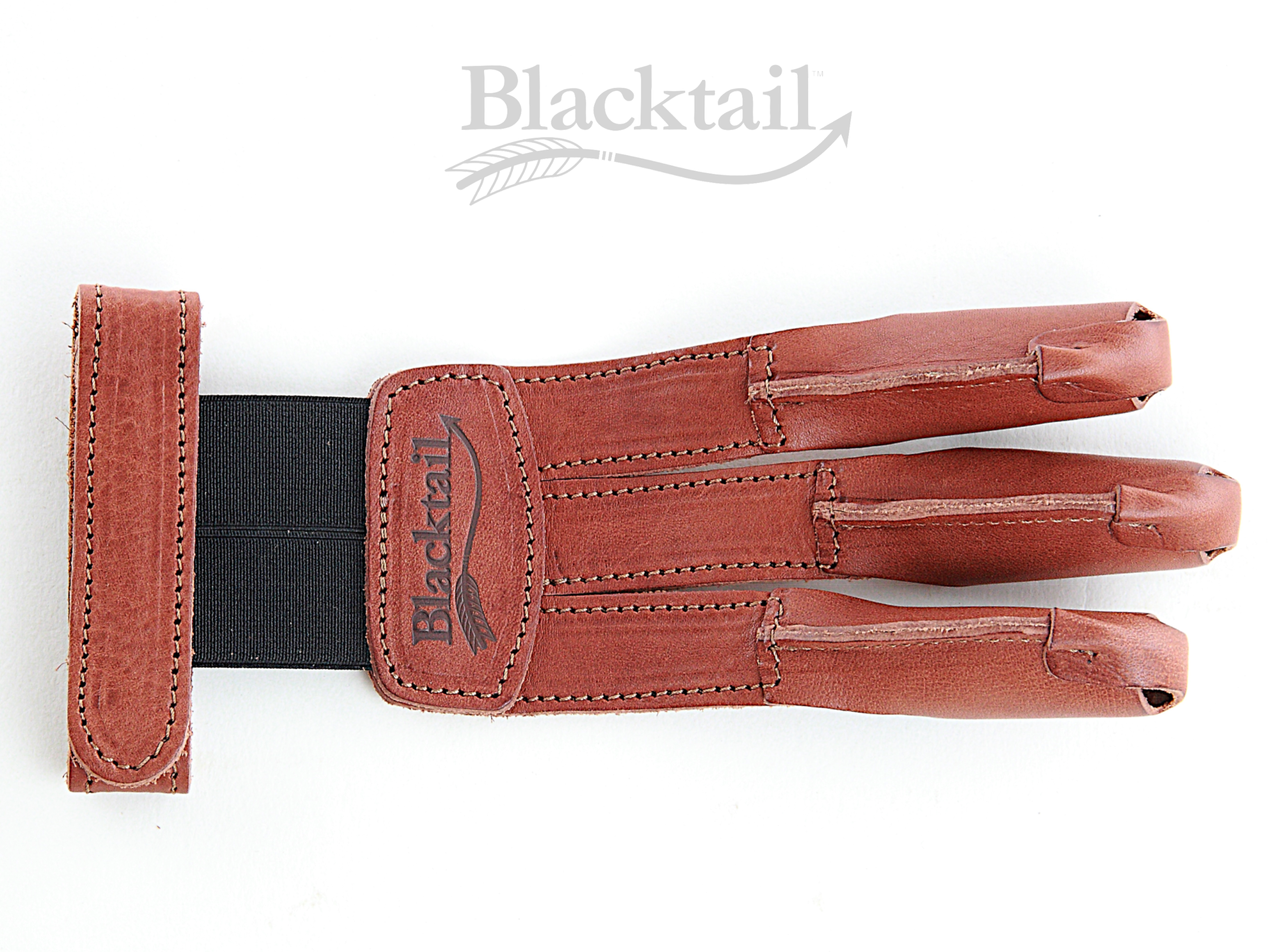 Genuine Leather 3 Finger Archery Glove/Shooting Glove/Smooth Releasing